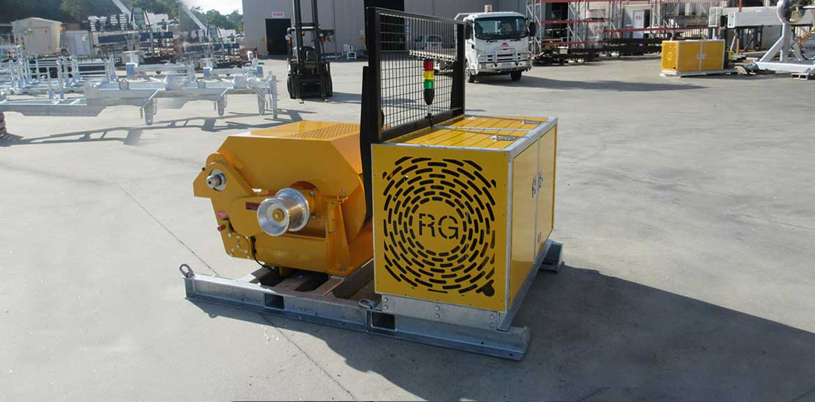40kN Skid-Mounted Recovery Winch