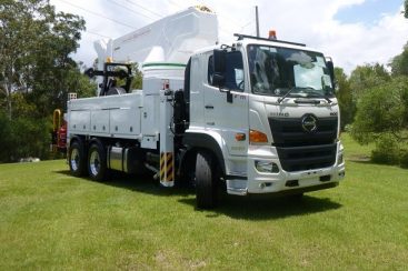 ESSENTIAL ENERGY TAKE DELIVERY OF THE FIRST TWO TL17M MEWP’S ON NEW HINO 500 MODEL (January 2022)